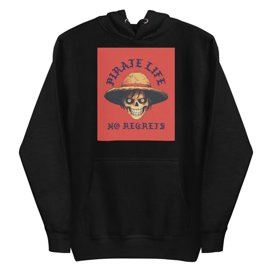 PIRATE LIFE NO REGRETS | Men's Premium Hoodie