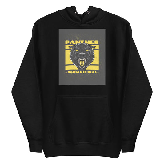 PANTHER - DANGER IS REAL - | Men's Premium Hoodie