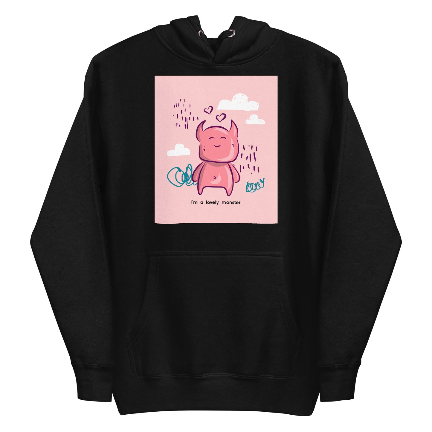 I'm a lovely monster | Women's Premium Hoodie