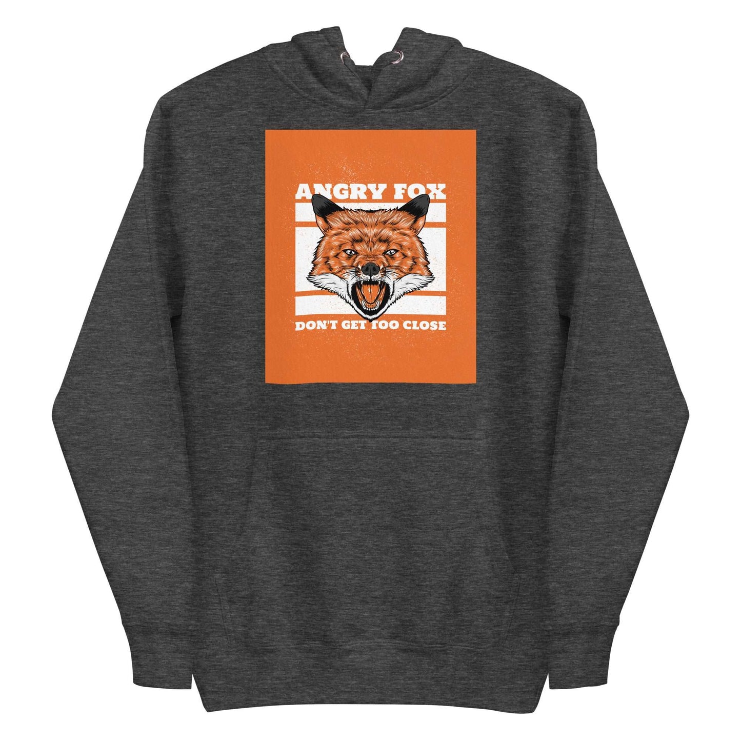 ANGRY FOX - DON'T GET TOO CLOSE | Men's Premium Hoodie