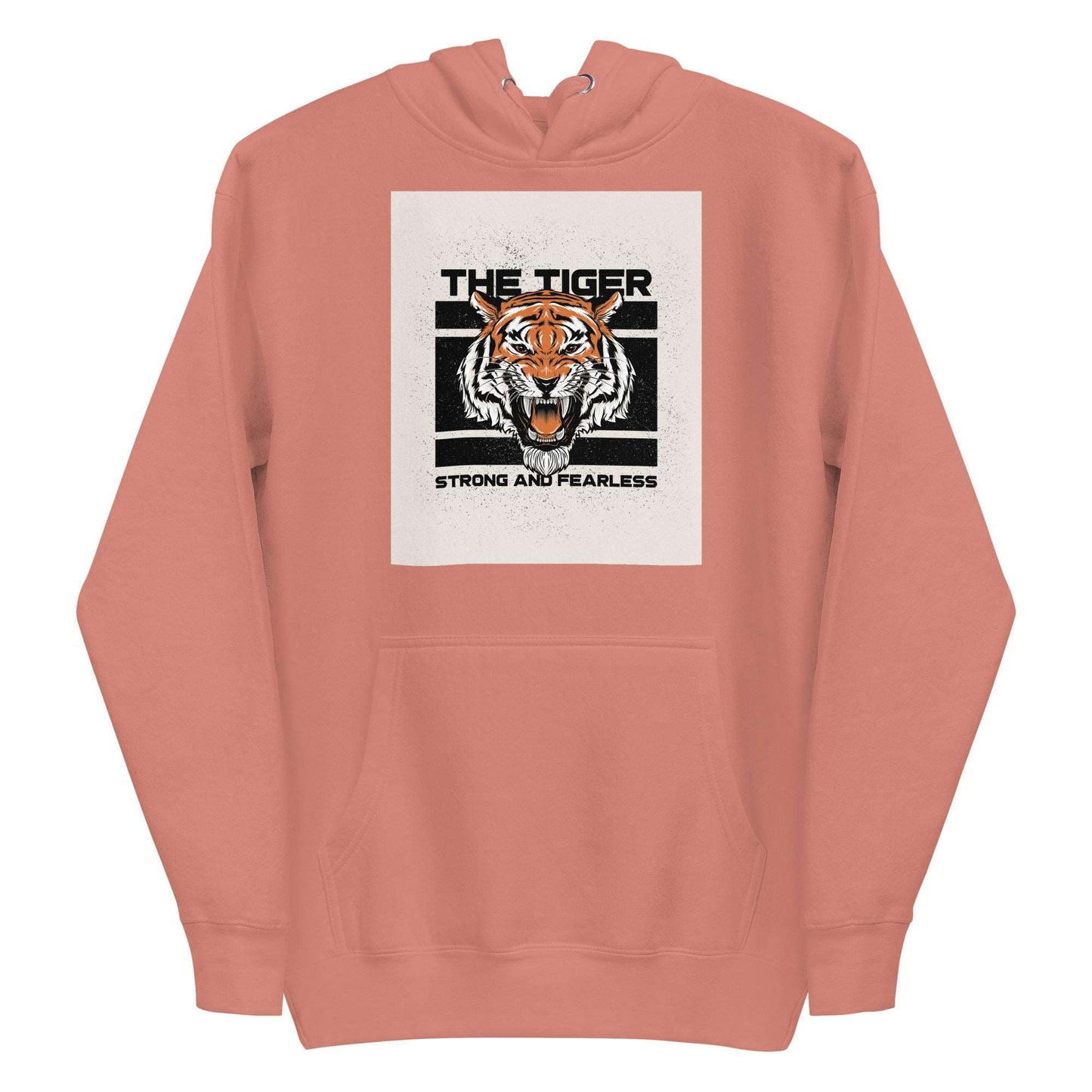 THE TIGER - STRONG AND FEARLESS | Men's Premium Hoodie