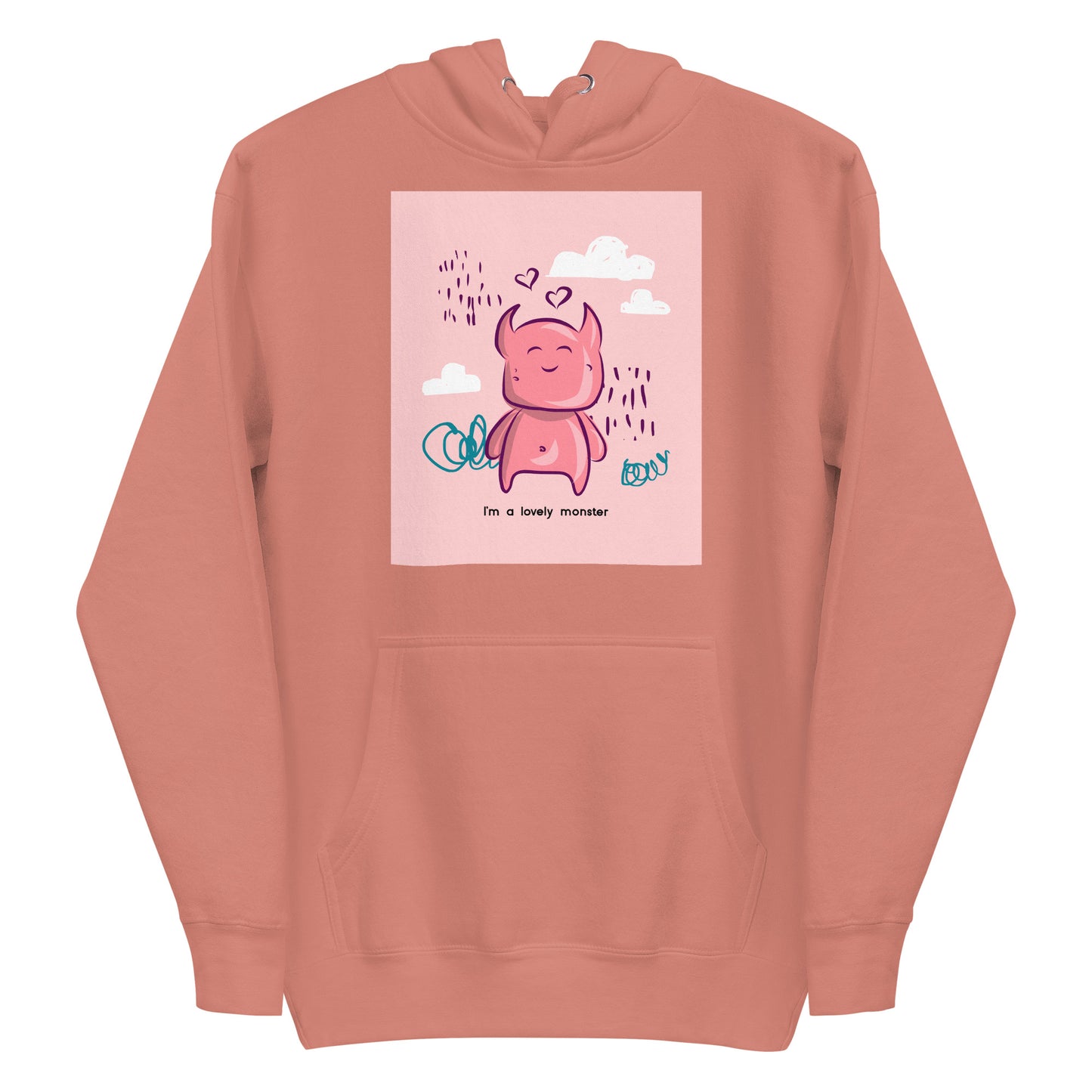 I'm a lovely monster | Women's Premium Hoodie