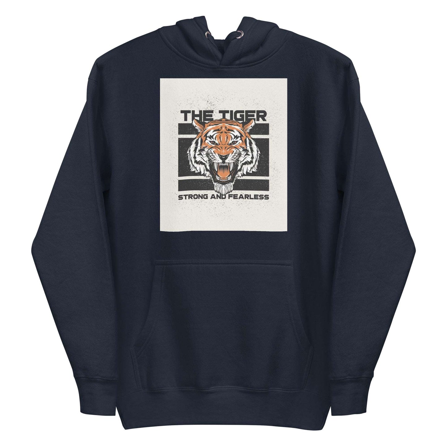 THE TIGER - STRONG AND FEARLESS | Men's Premium Hoodie