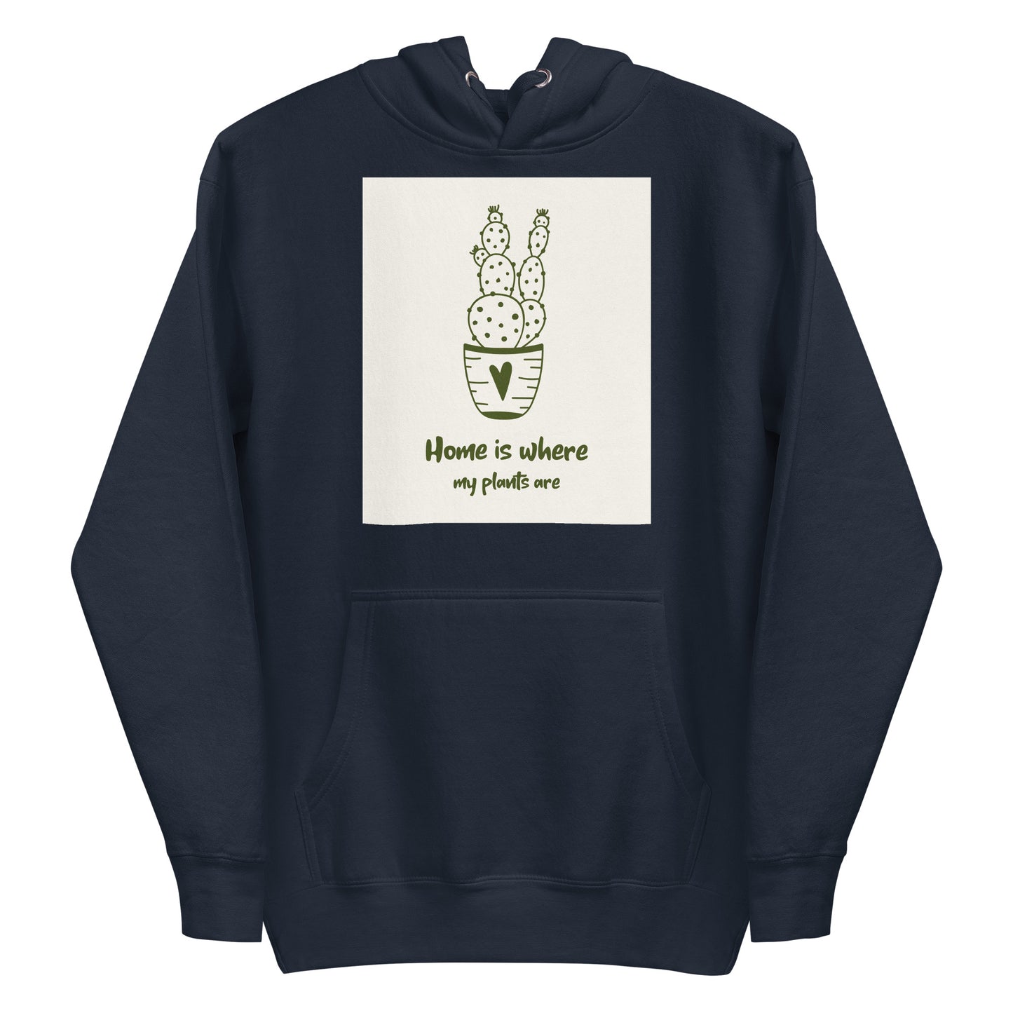 Home is where my plants are| Women's Premium Hoodie
