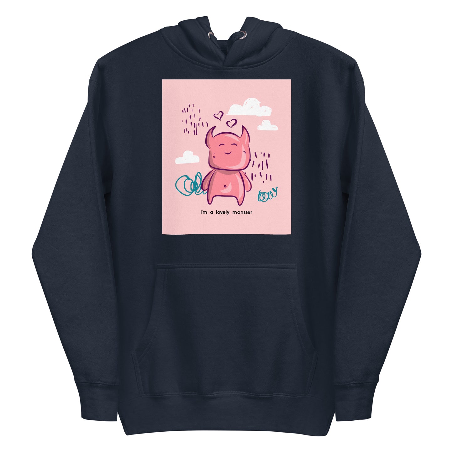 I'm a lovely monster | Women's Premium Hoodie