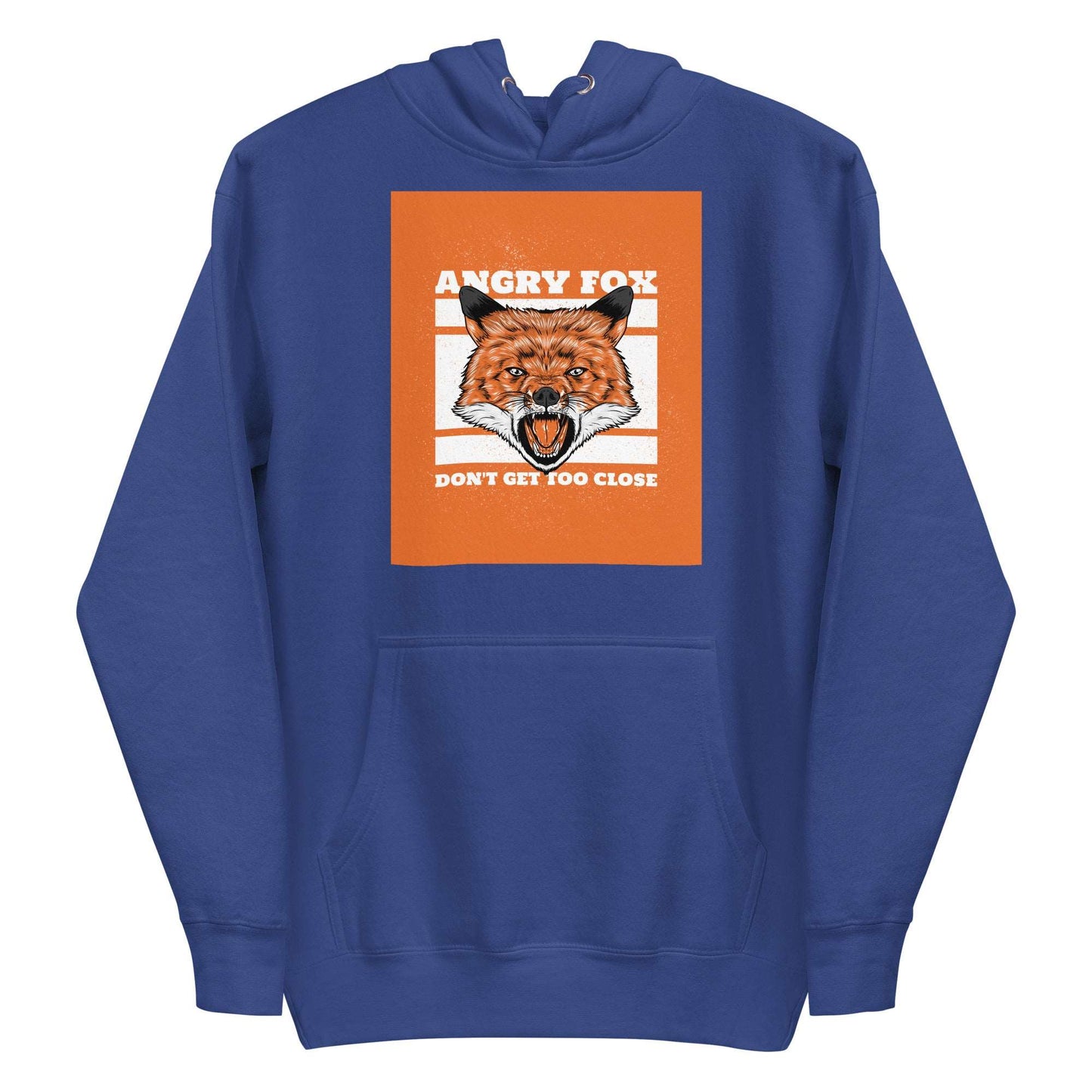 ANGRY FOX - DON'T GET TOO CLOSE | Men's Premium Hoodie