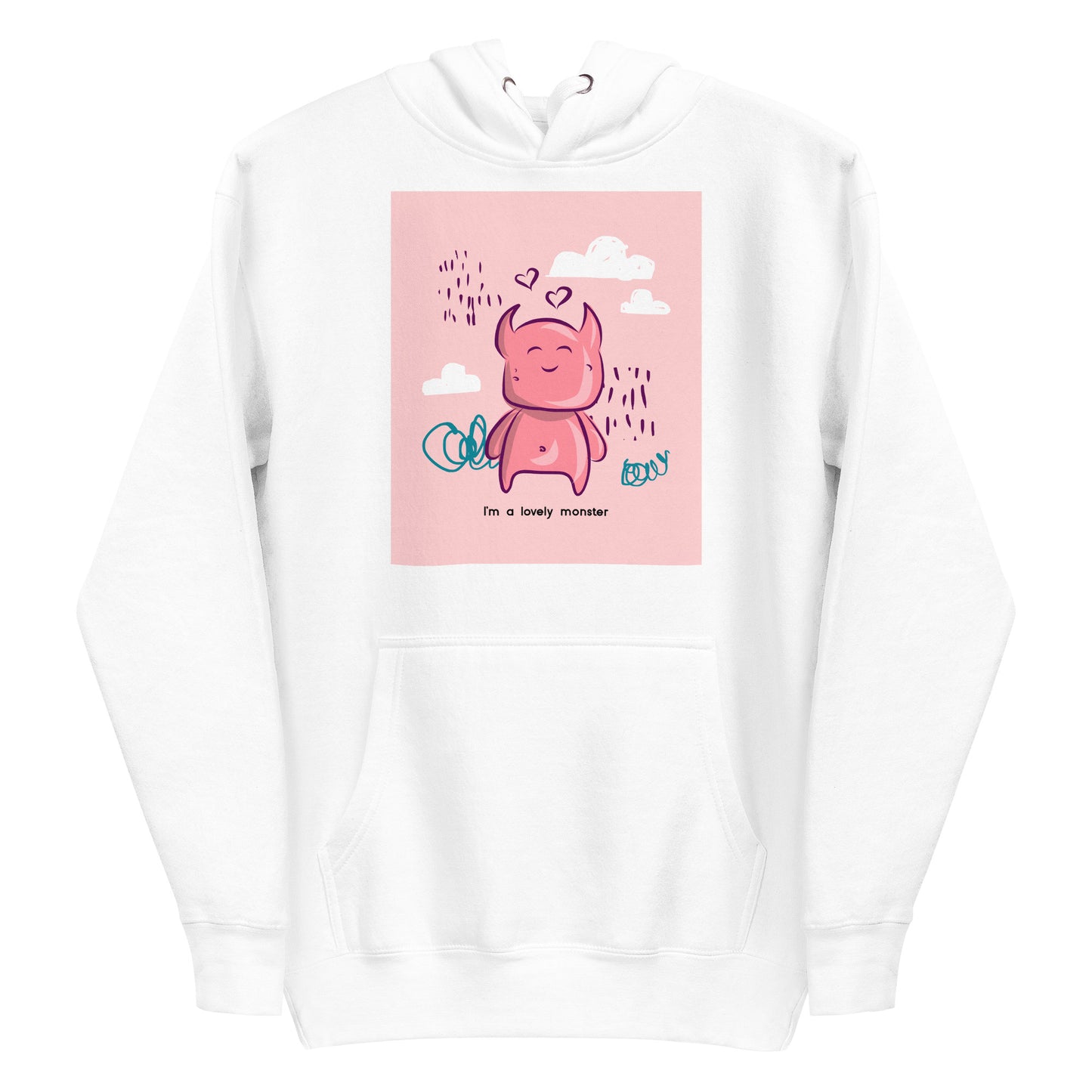 I'm a lovely monster | Women's Premium Hoodie