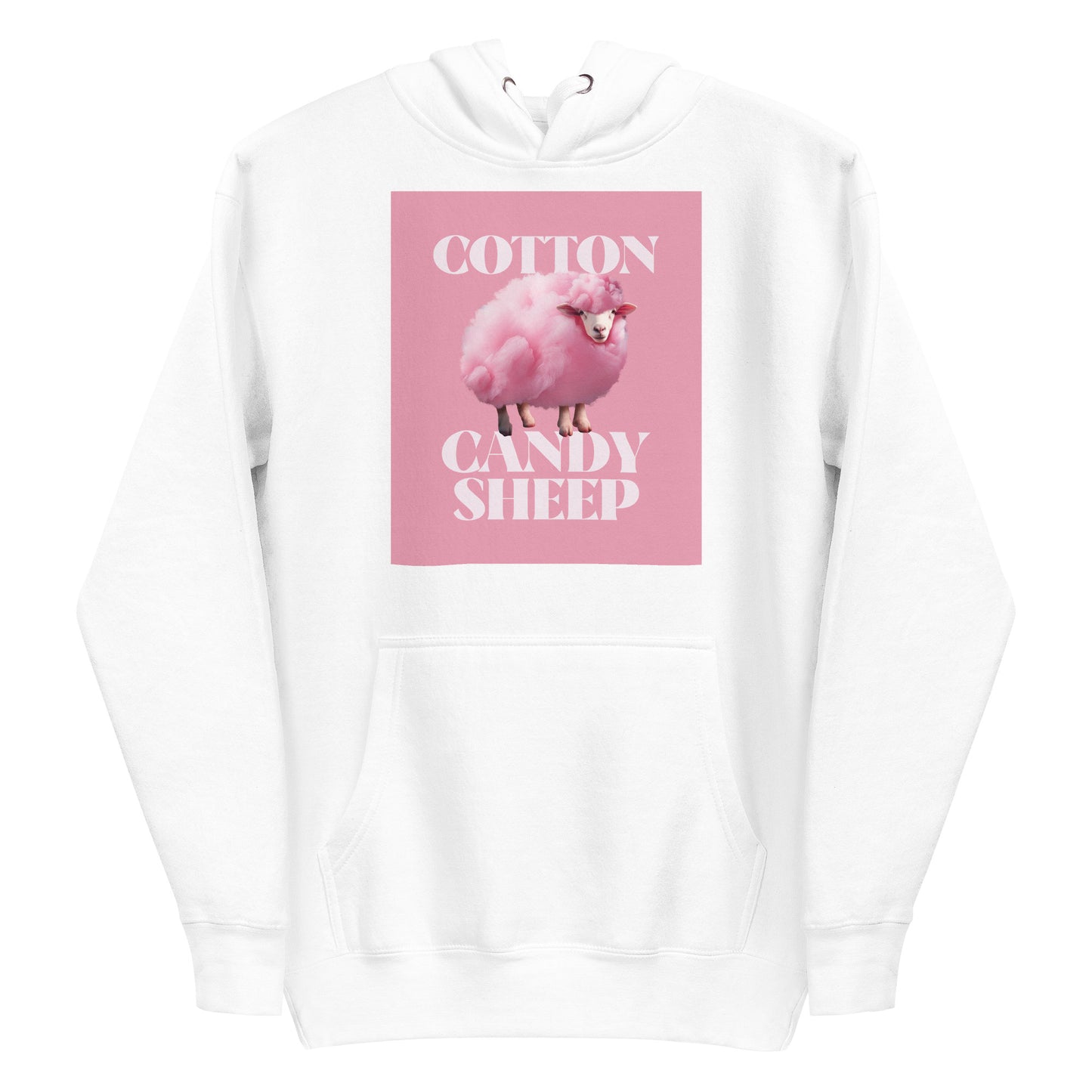COTTON CANDY SHEEP | Women's Premium Hoodie